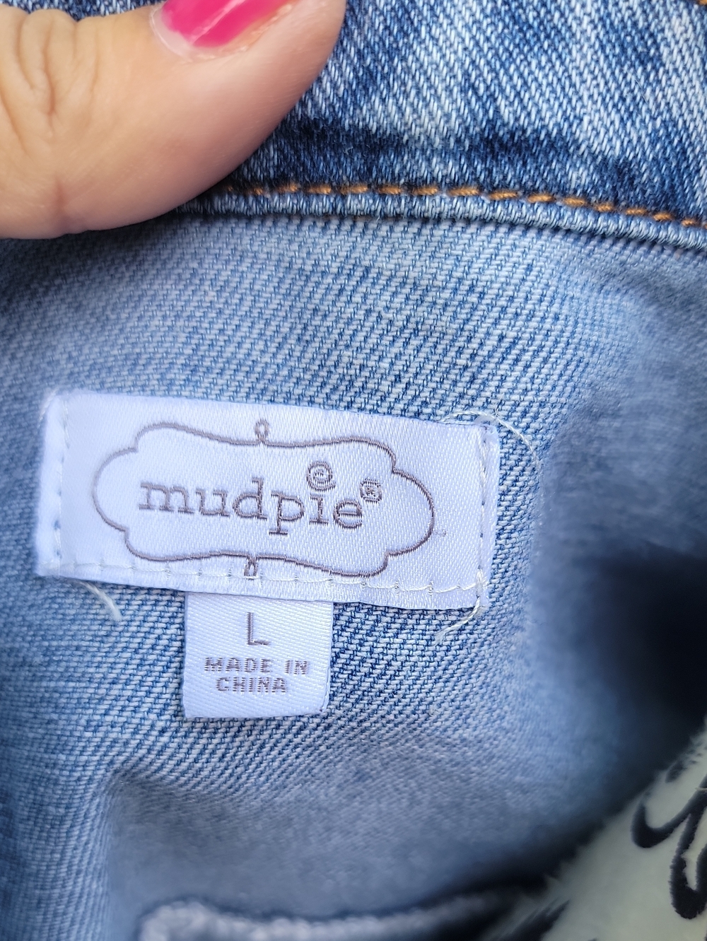 Mudpie Denim Jacket - Blue Large Used - Picture 6 of 8